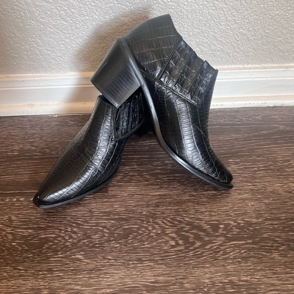 Black Booties, never worn - Picture 2 of 3